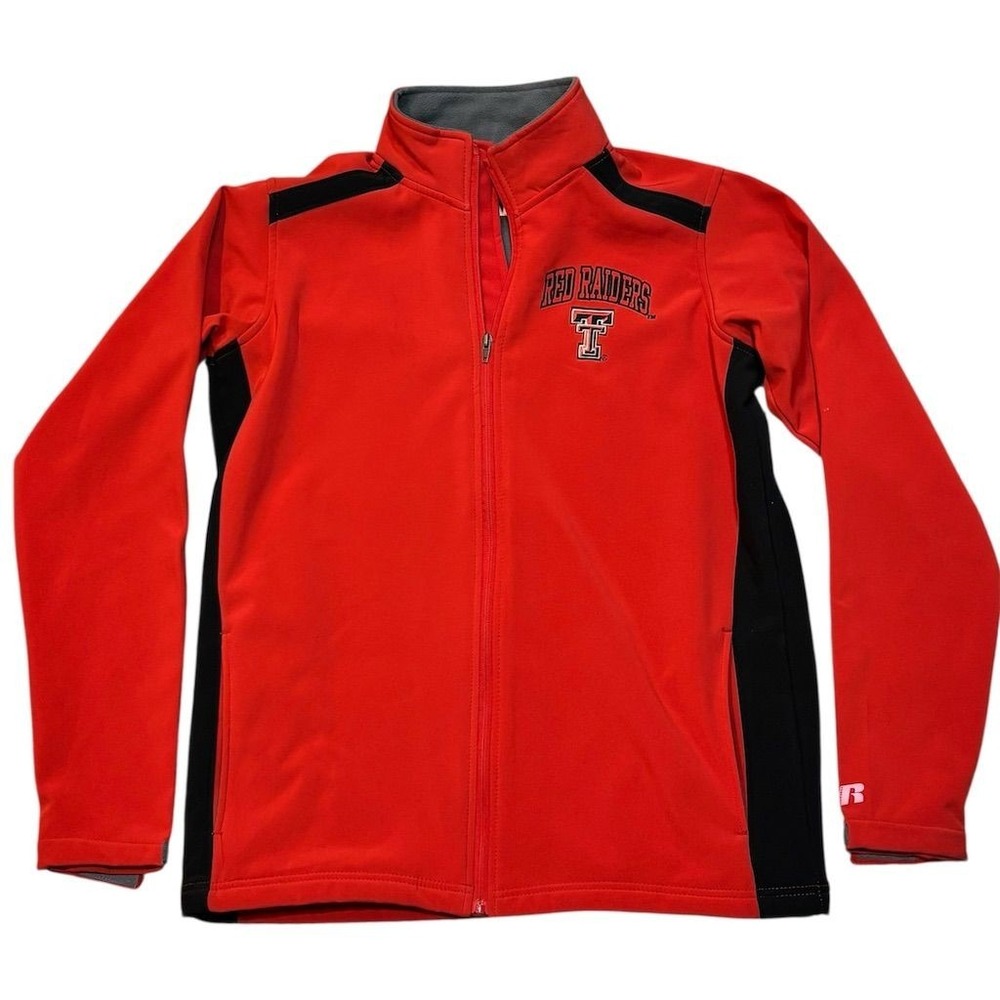 Russell Atheltic  Men's Texas Tech Red‎ Raiders Varsity Jacket Size S Red